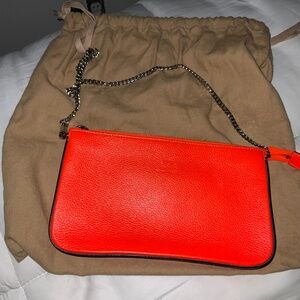 Loubita Shoulder Bag in Grained Leather
